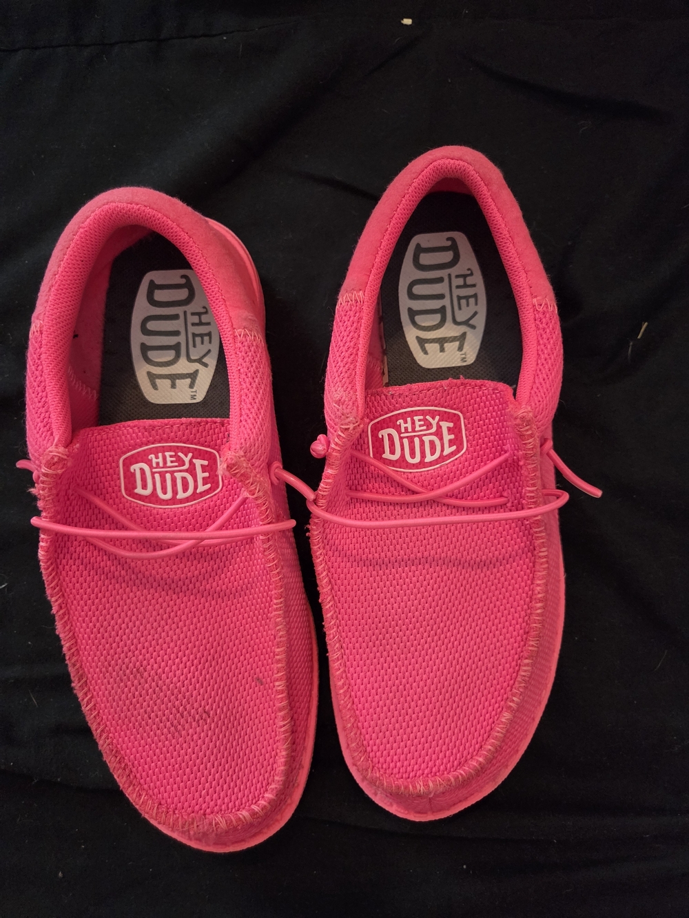 Hey Dude Hot Pink Wendy Slip On